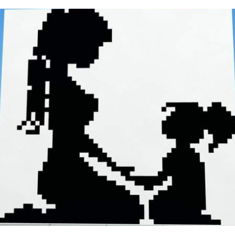 Mom & Me Pixel Art