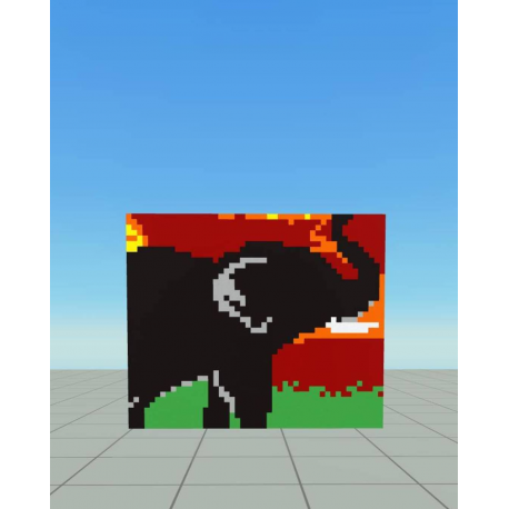 Elephant | Pixel Art