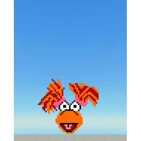 Red Flaggle | Fraggle Rock | Pixel Art