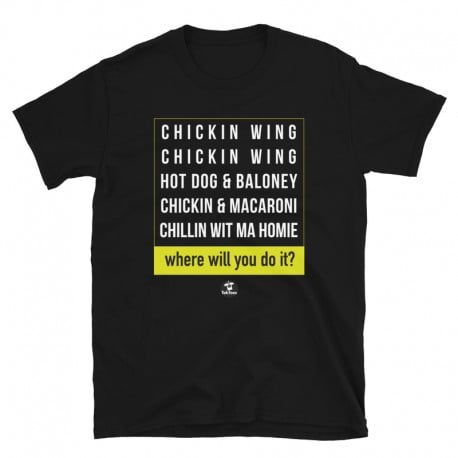 Chicken Wing Chicken Wing Block Style TokTees