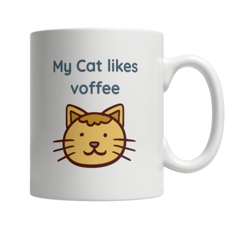 My Cat likes voffee