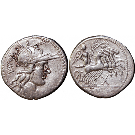 Roman Republic. M TULLIUS, AR, TCRRS-3464,