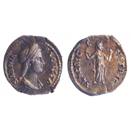 Sabina wife of Hadrian 136 AD, TCRIS-119