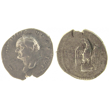 Vespasian, Denarius, AD 75, TCRIS-54