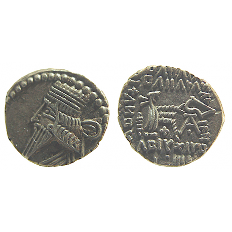 Partha, Vologases III, Drachm, c 105-147 AD TCGKS-59