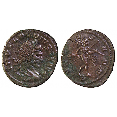 CLAUDIUS GOTHICUS II, AE ANT, RIC-172, TCRIB-319