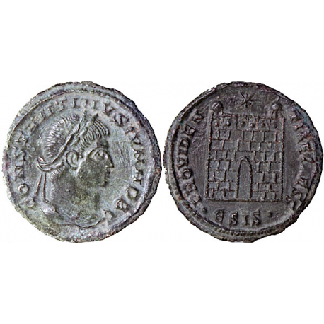 CONSTANTINUS II as CAESAR, AE-3, RIC-185, R-5, TCRIB-261