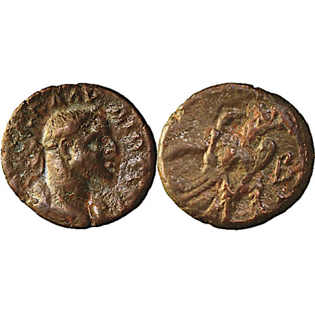 CLAUDIUS II AE TETRA DRACHM, TCGKPB-158