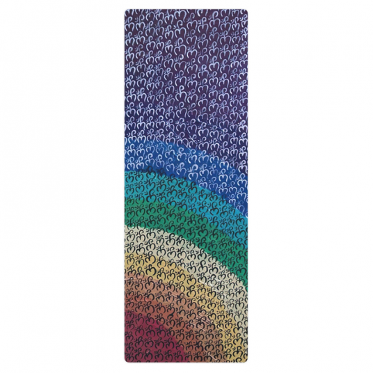 Rainbow Matrix Yoga Mat R