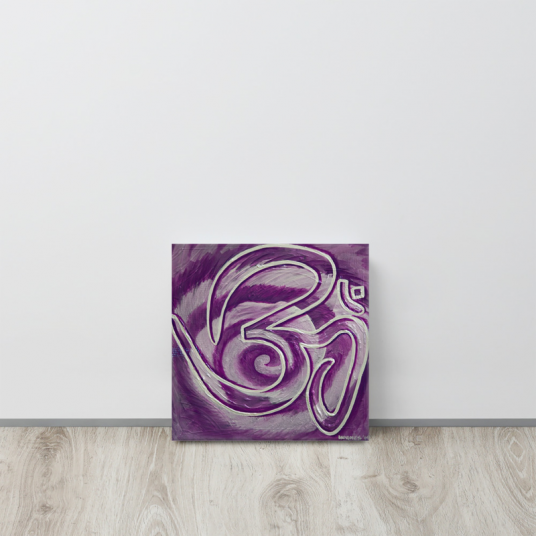 Spiral OM - On Canvas