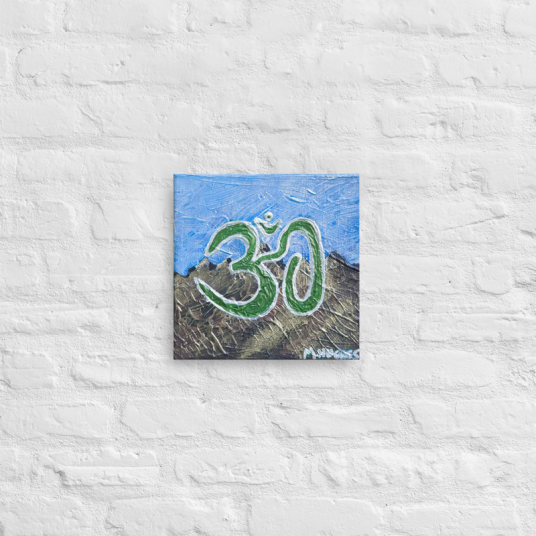 Mountain OM - On Canvas