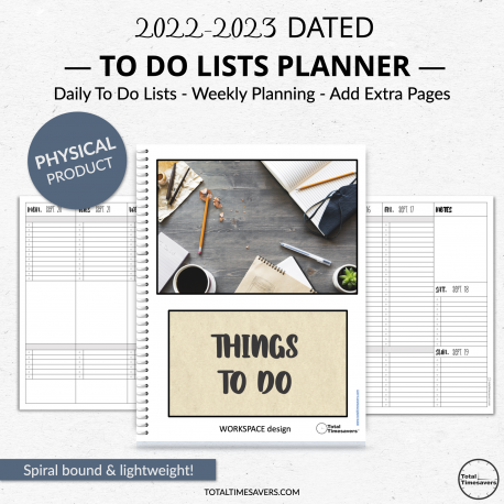 Dated To Do List Planner
