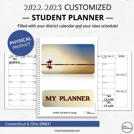 Customized Student Planner [CT & OH ONLY]