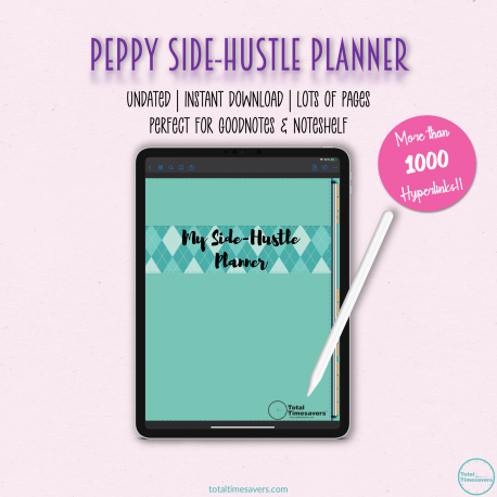 Peppy Side Hustle Digital Planner