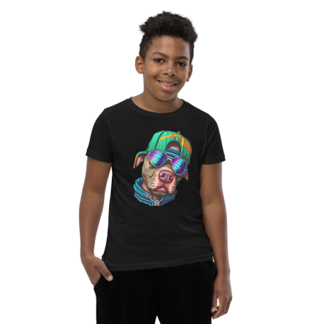 Watercolor Pitbull T-shirt