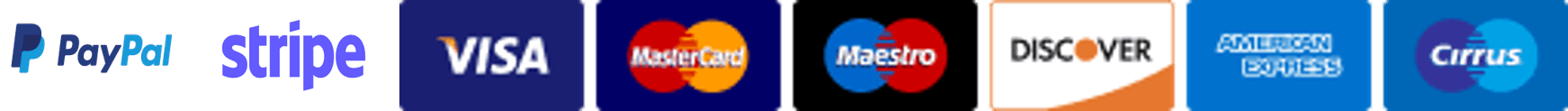 Payment Bank Logos Combined