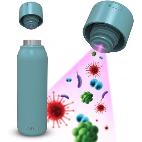 UV  Insulated Self Cleaning Stainless Steel Water Bottle