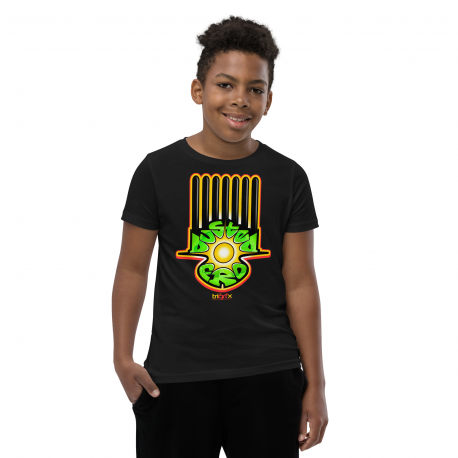 BUSTED FRO - Youth Boy's Short-Sleeve T-Shirt