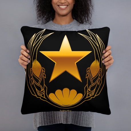 Gold CV Emblem - Basic Pillow