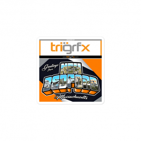 TRIGRFX / N.B. POSTCARD - Bubble-Free Stickers