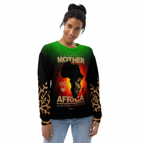 MOTHER AFRICA - Ladies' All-Over Sweatshirt