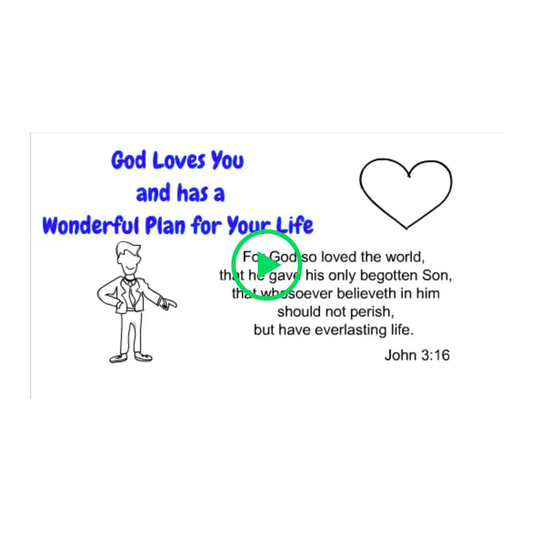 Gods Loves You Video Tract