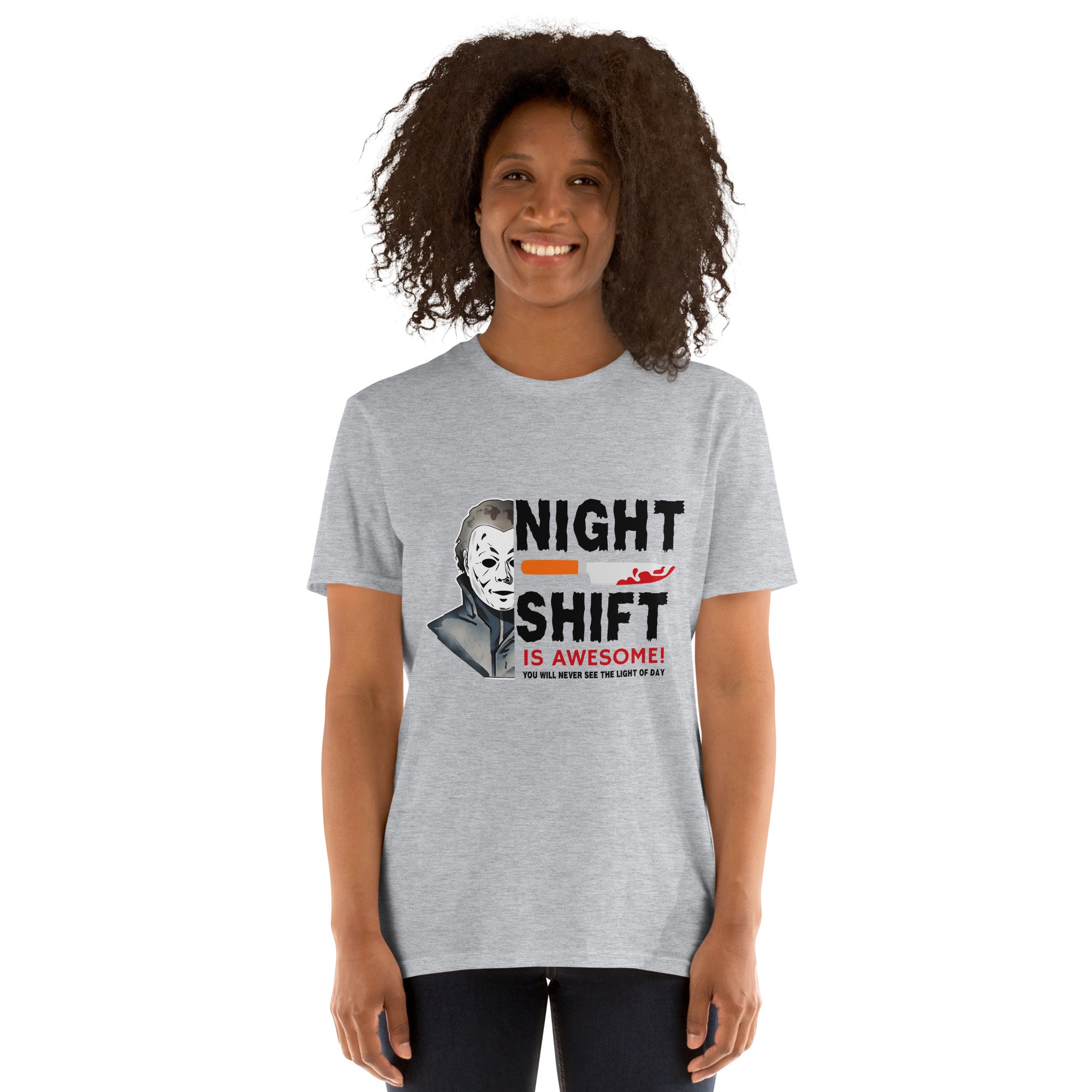 The Night Shift Is Awesome Short-Sleeve Unisex T-Shirt