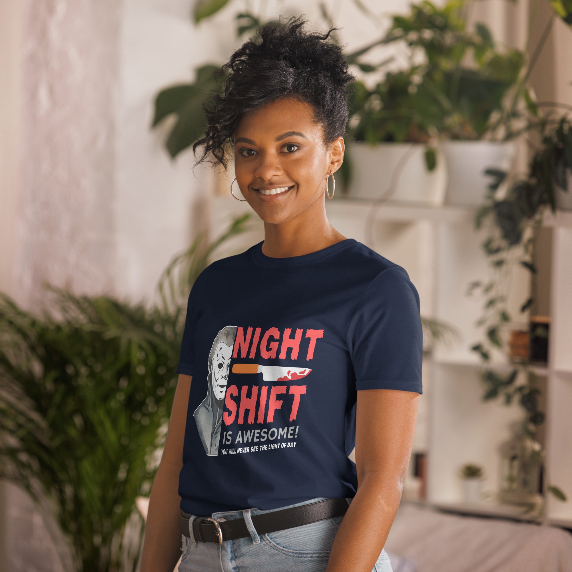 The Night Shift Is Awesome Unisex T-Shirt