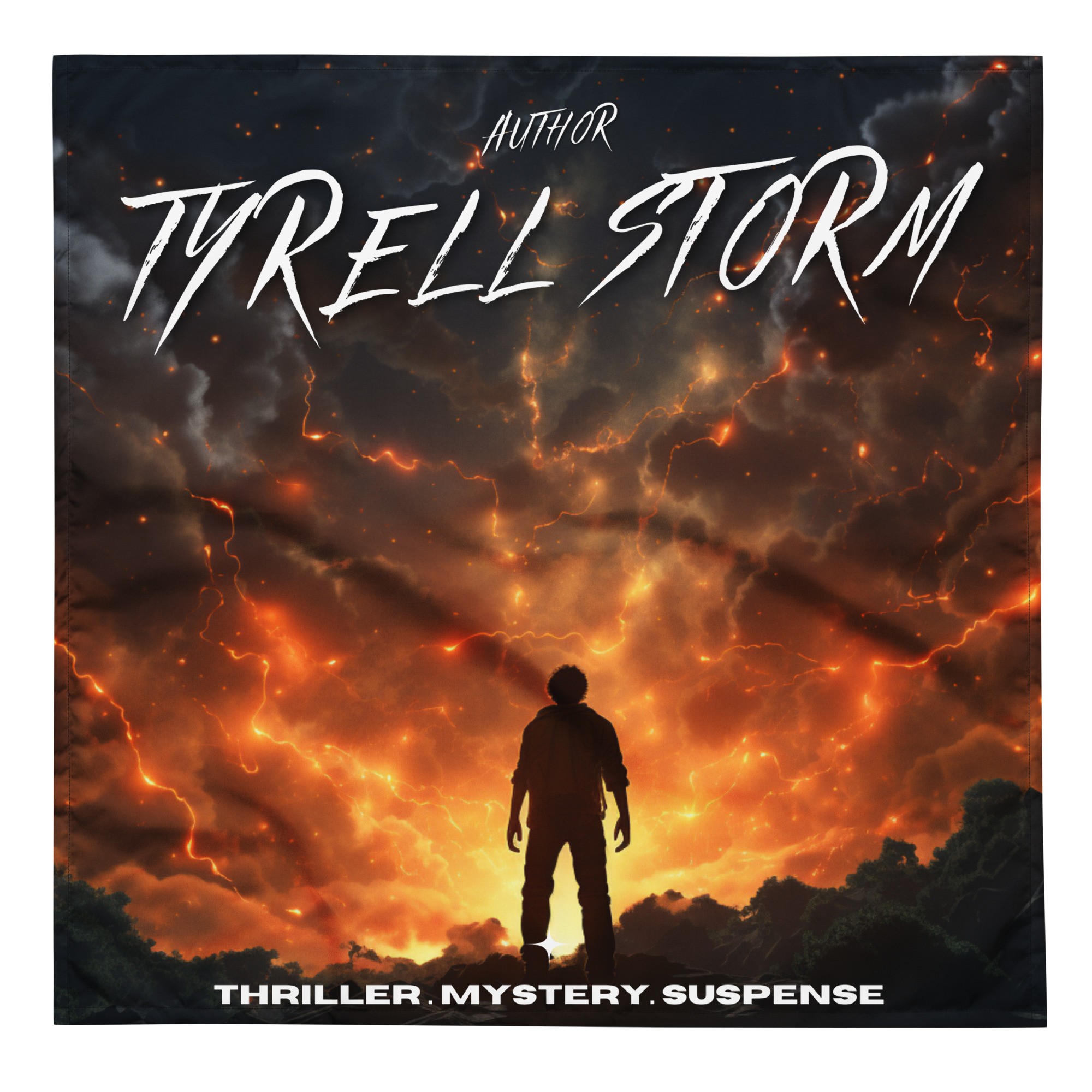 Thriller-Mystery-Suspense Fire Storm Bandana