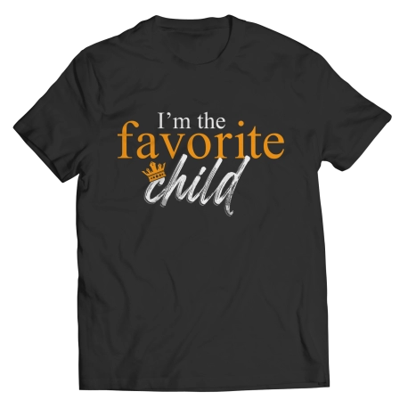 I'm The Favorite Child T-shirt, Sibling Shirts, Women's Reunion Tee, Family Top, Brother Shirt, Sister Tshirt, Daughter Gift, Bi