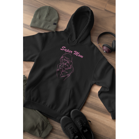 Gift for Mom Hoodie, Supermom Hoodie