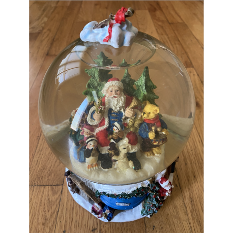 JCPenney Home Collection Santas Band Musical Snowglobe with Motion