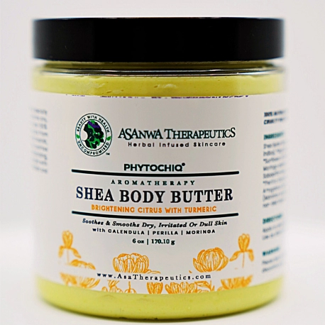Aromatherapy Shea Body Butter - Brightening Turmeric Citrus