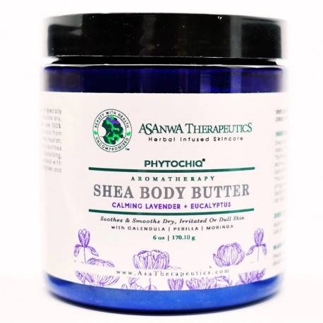 Aromatherapy Shea Body Butter - Calming Lavender and Eucalyptus