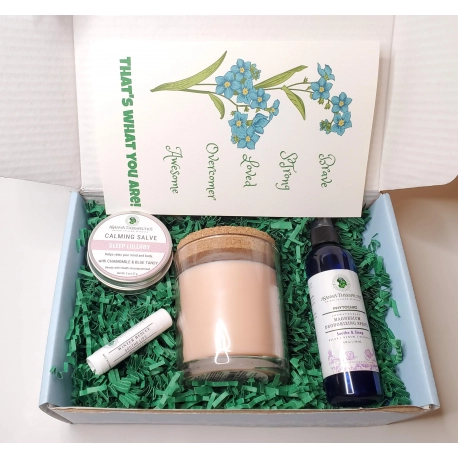 4-piece Pamper Me Gift Set Includes FREE Aromatherapy Hand Spray for a limited time only!