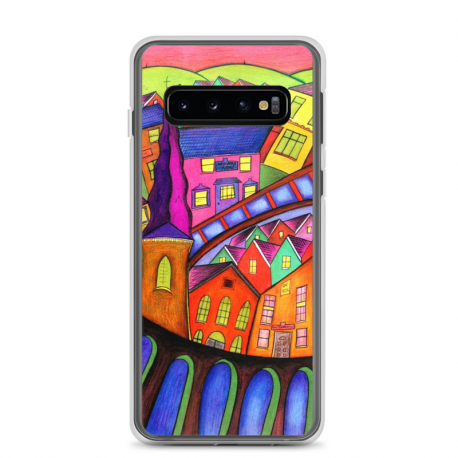 Welsh Village Merthyr Design Samsung Cases