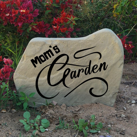 Mom's Garden Flag Stone Design