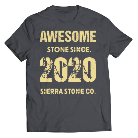 Awesome Stone Since 2020 Shirt