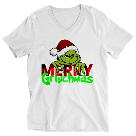 Merry Grinchmas V Neck Shirt