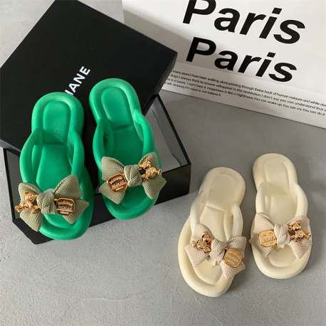 Women Fashion Thong Platform Slippers