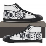 Womens Black Hightop - Wanderer