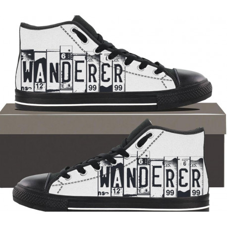 Mens Black Hightop - Wanderer