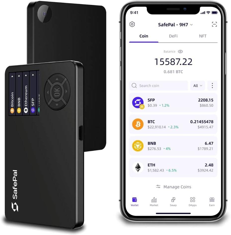 SafePal S1, usb, Cryptocurrency Hardware Wallet