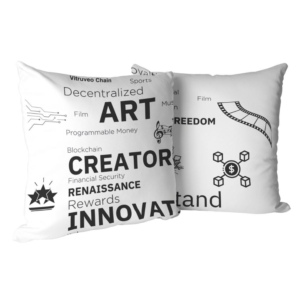 Vitruveo Chain Artistic Broadcloth Pillows