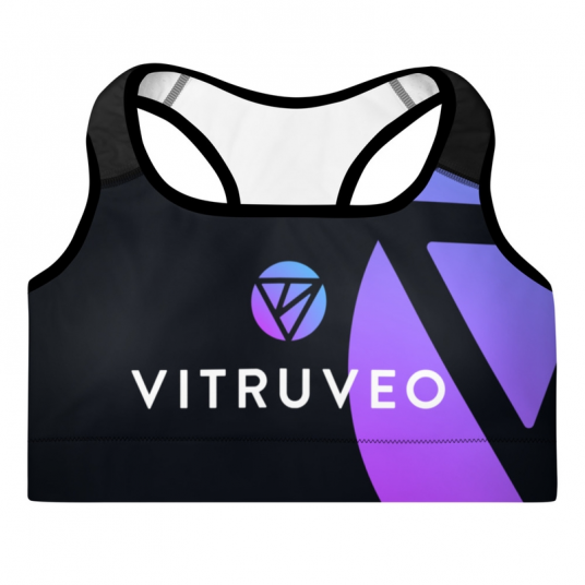 Vitruveo Chain Women's Padded Sports Bra