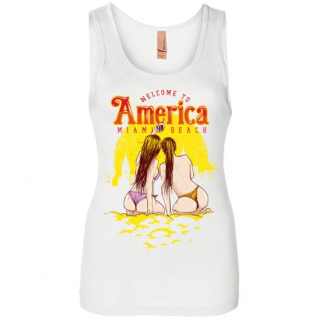 Miami Beach Girls Jersey Tank