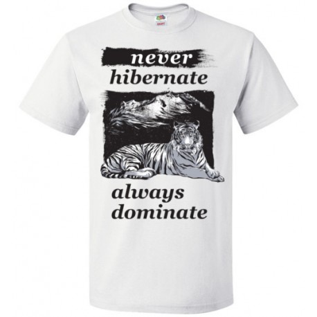 Tiger Never Hibernates Tee