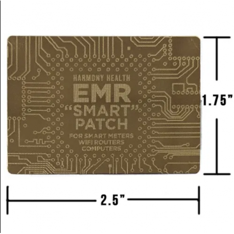 EMR “SMART” PATCH FOR CELLPHONE AND SMART DEVICE PROTECTION