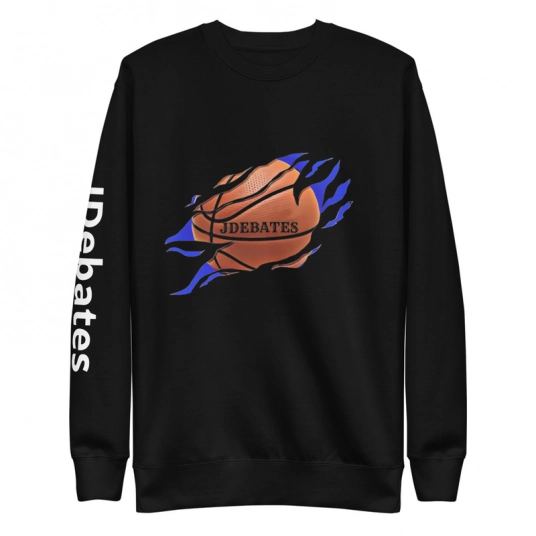 JDebates Unisex Blue Logo Sweatshirt