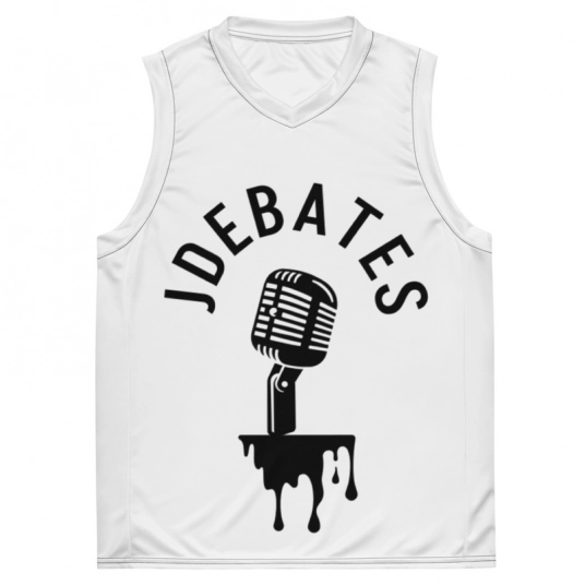 JDebates Microphone Unisex Jersey